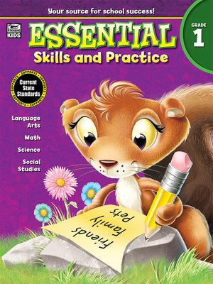 cover image of Essential Skills and Practice, Grade 1